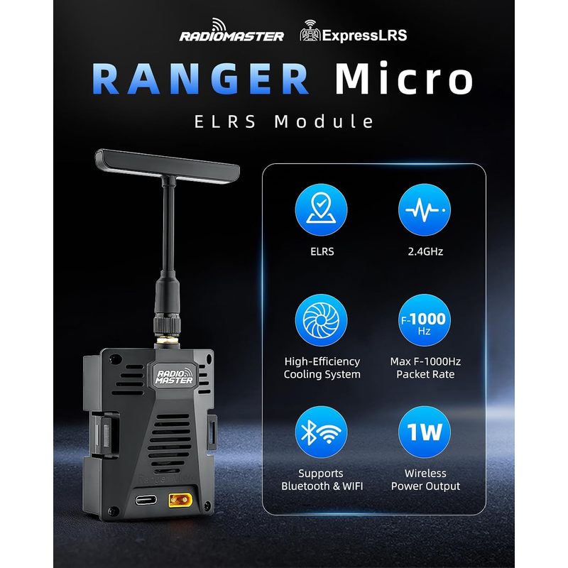 Radiomaster Ranger 2.4Ghz Elrs Module - Модуль RadioMaster Ranger Micro 2,4 ГГц