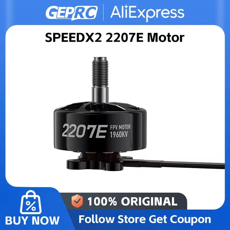 GEPRC SPEEDX2 1/2/4 шт. 2207E  – обзор и цена Foxeer Reaper F4 128K 65A Esc