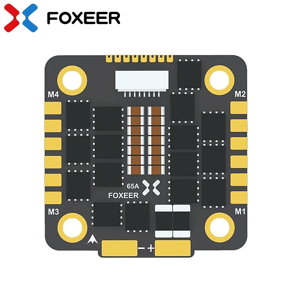 FOXEER Reaper F4 65A ESC BLHel – обзор и цена Foxeer Reaper F4 128K 65A Esc