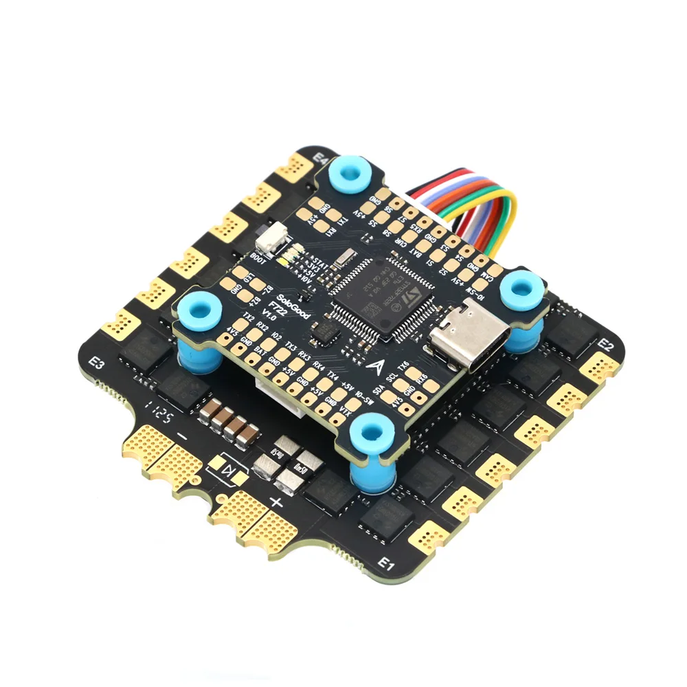 RoRusSoloGood F722 F7 6S Контр – обзор и цена Speedybee F405 V4 Bls 55A Stack